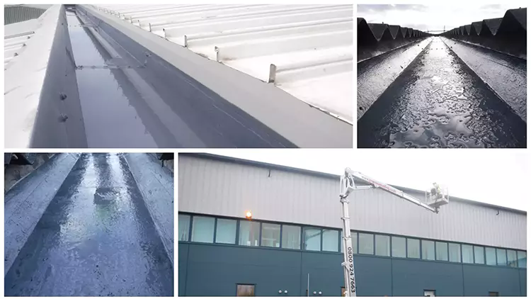 Industrial gutter cleaning Eastbourne