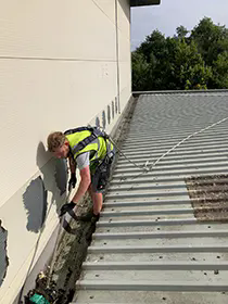 Eastbourne Industrial Roofing gutter cleaning